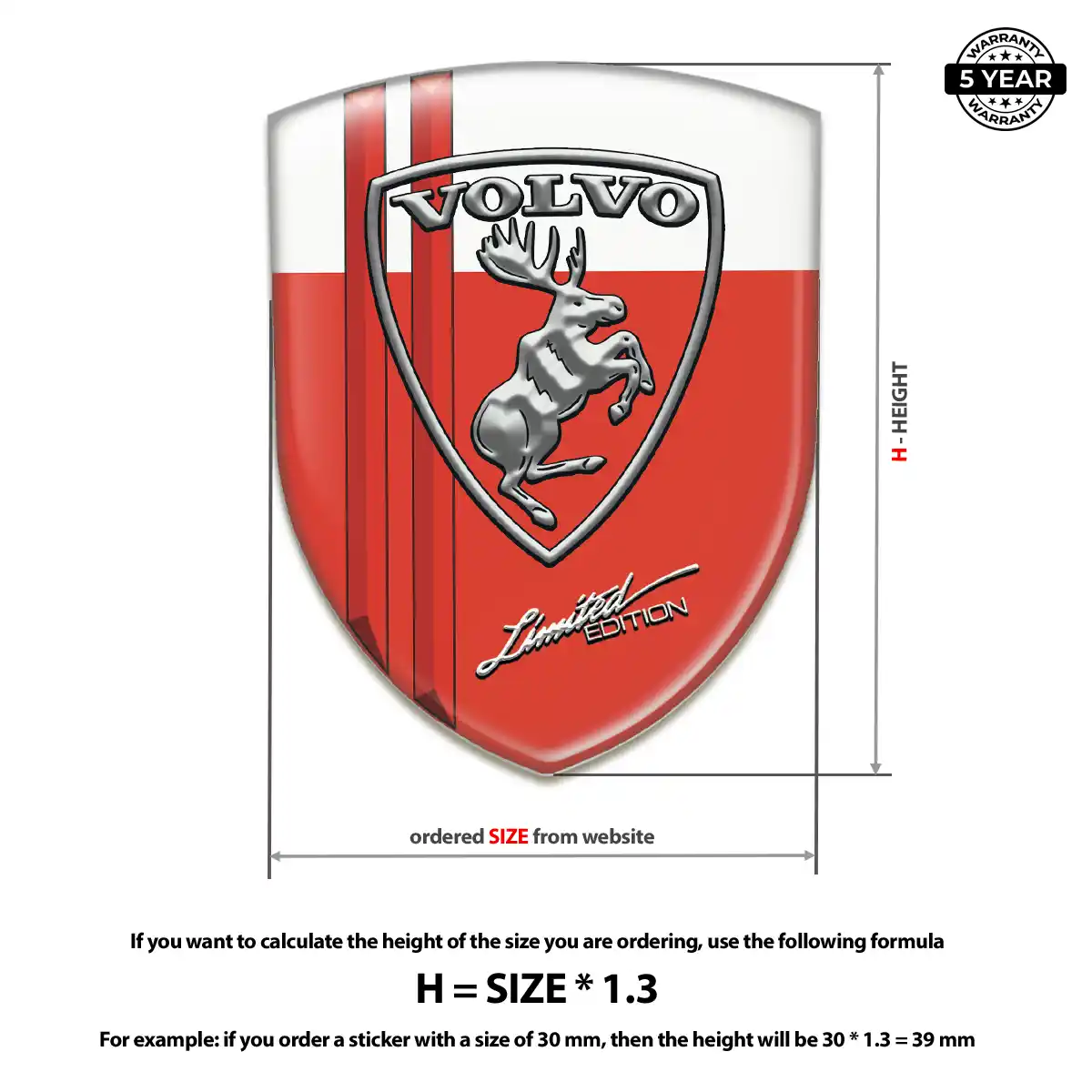 Volvo Emblem Logo Badge Sleek Style