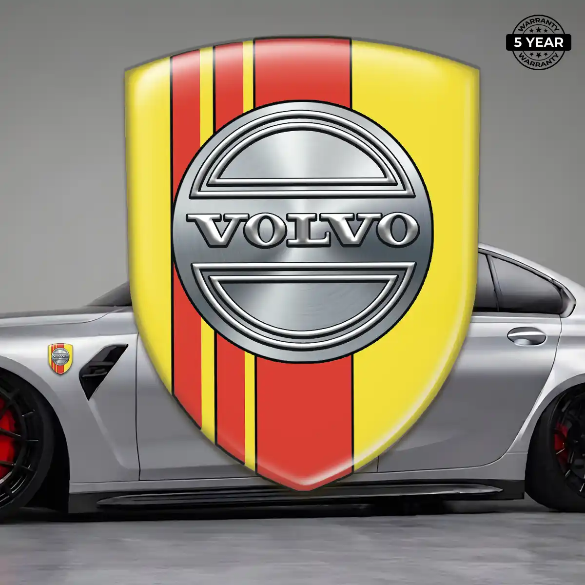 Volvo Emblem Logo Cabin Style