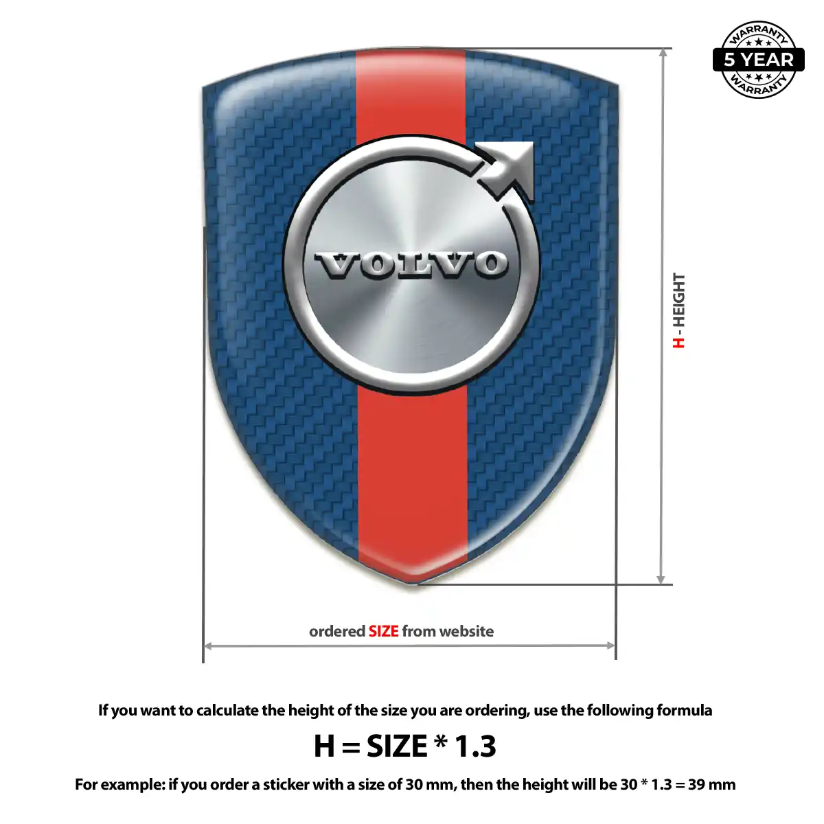 Volvo Emblem Logo Elite Edition