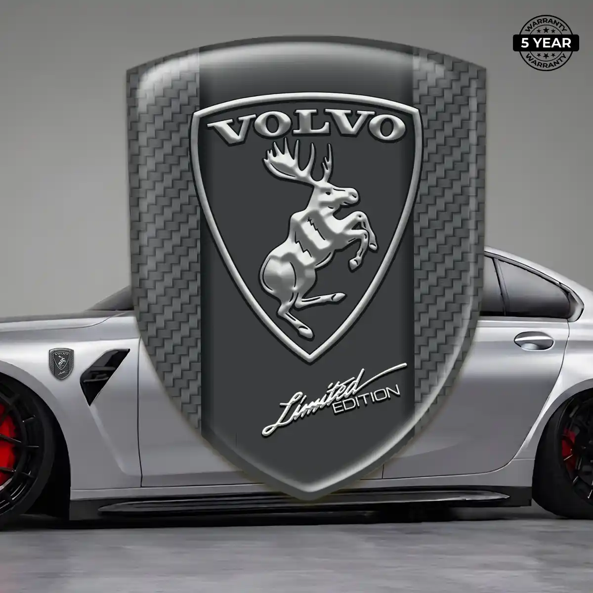 Volvo Emblem Logo Exterior Luxe