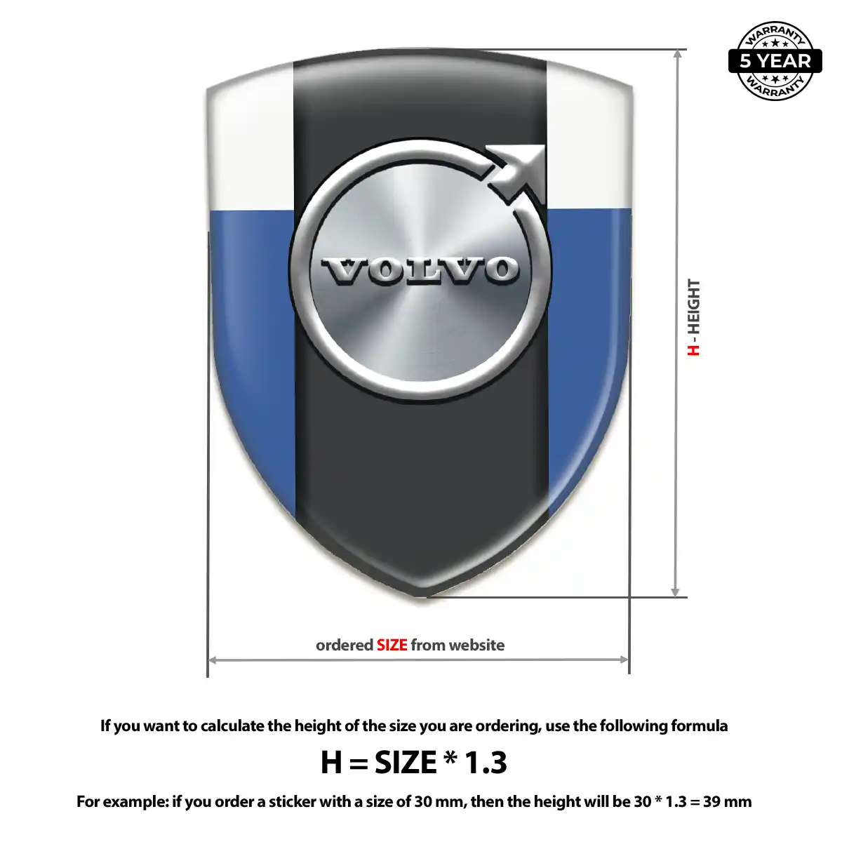 Volvo Emblem Logo Interior Elegance