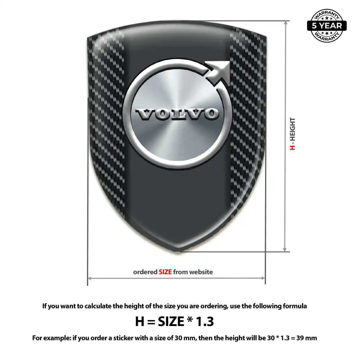 Volvo Emblem Logo Noble Edition