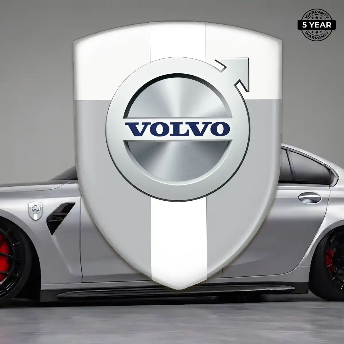 Volvo Emblem Logo Outer Style