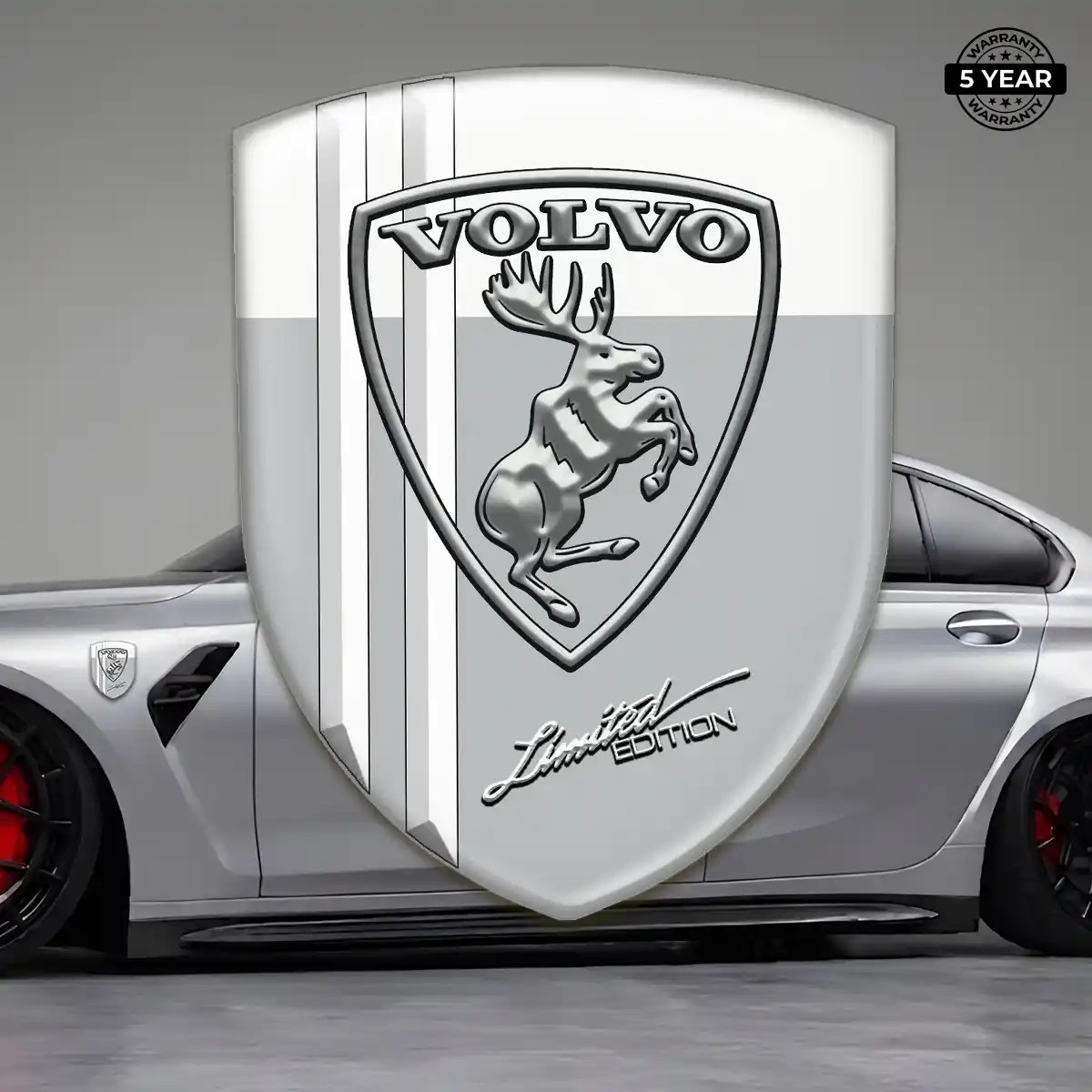Volvo Emblem Logo Refined Design
