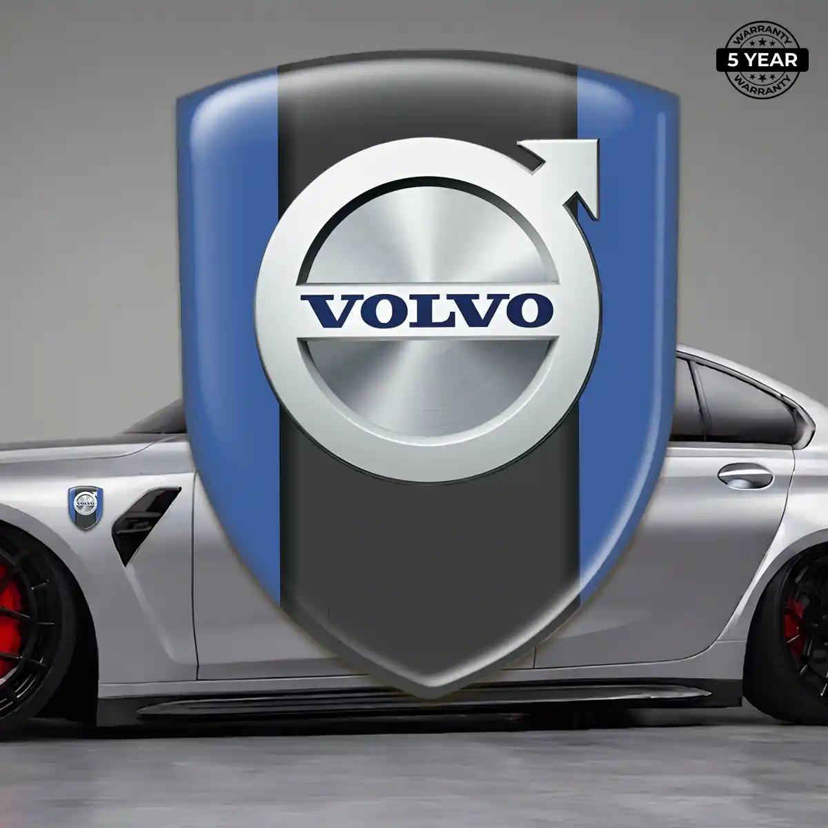 Volvo Emblem Logo Resin Luxe