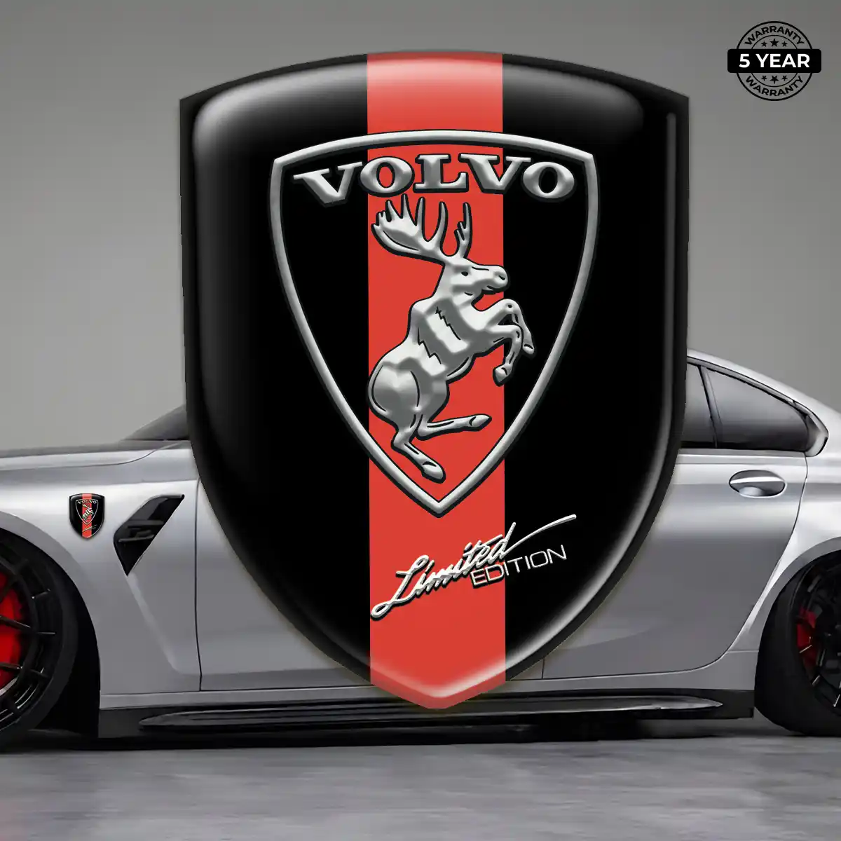 Volvo Emblem Logo Signature Grade