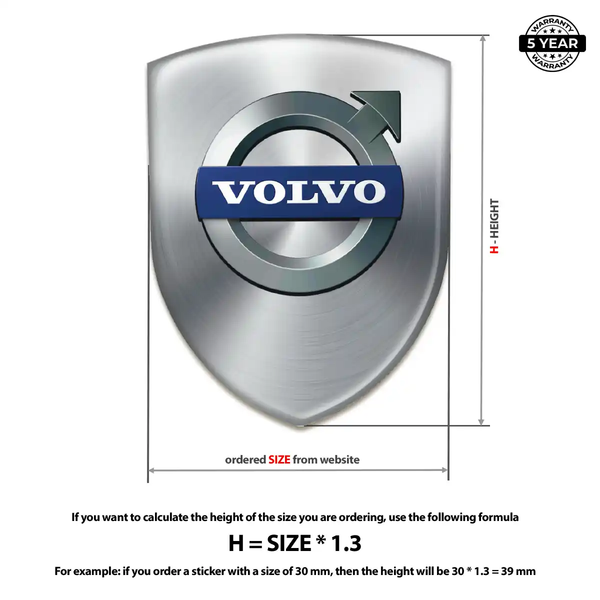 Volvo Emblem Prestige Line