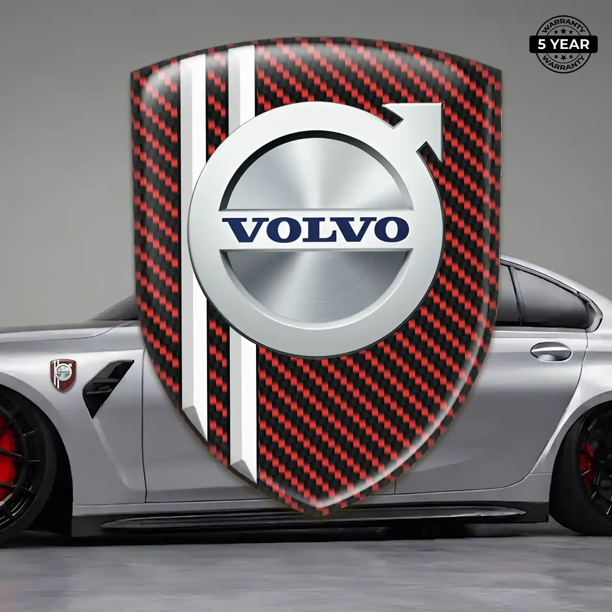 Volvo Emblem Shield Cabin Style