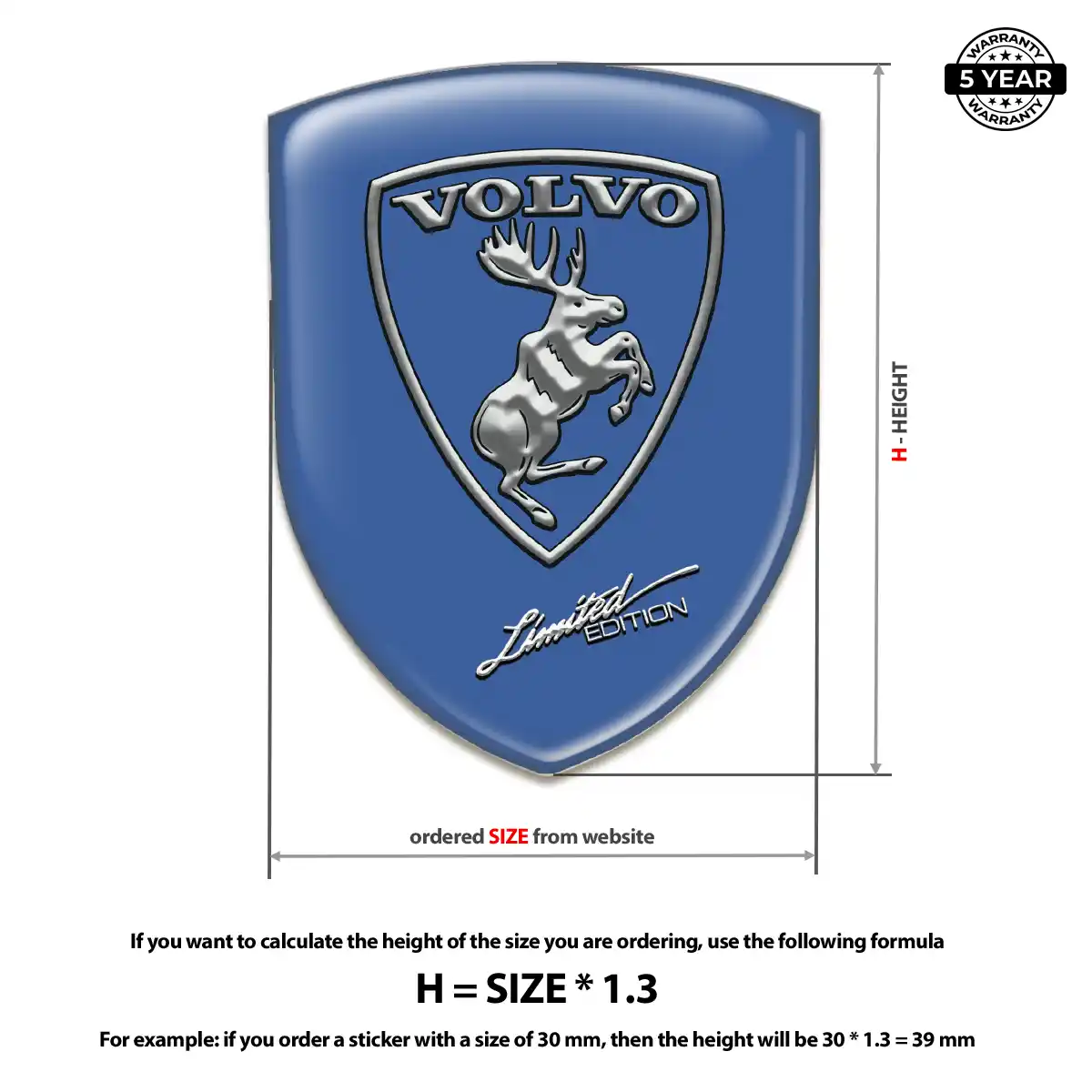 Volvo Emblem Shield Elite Edition