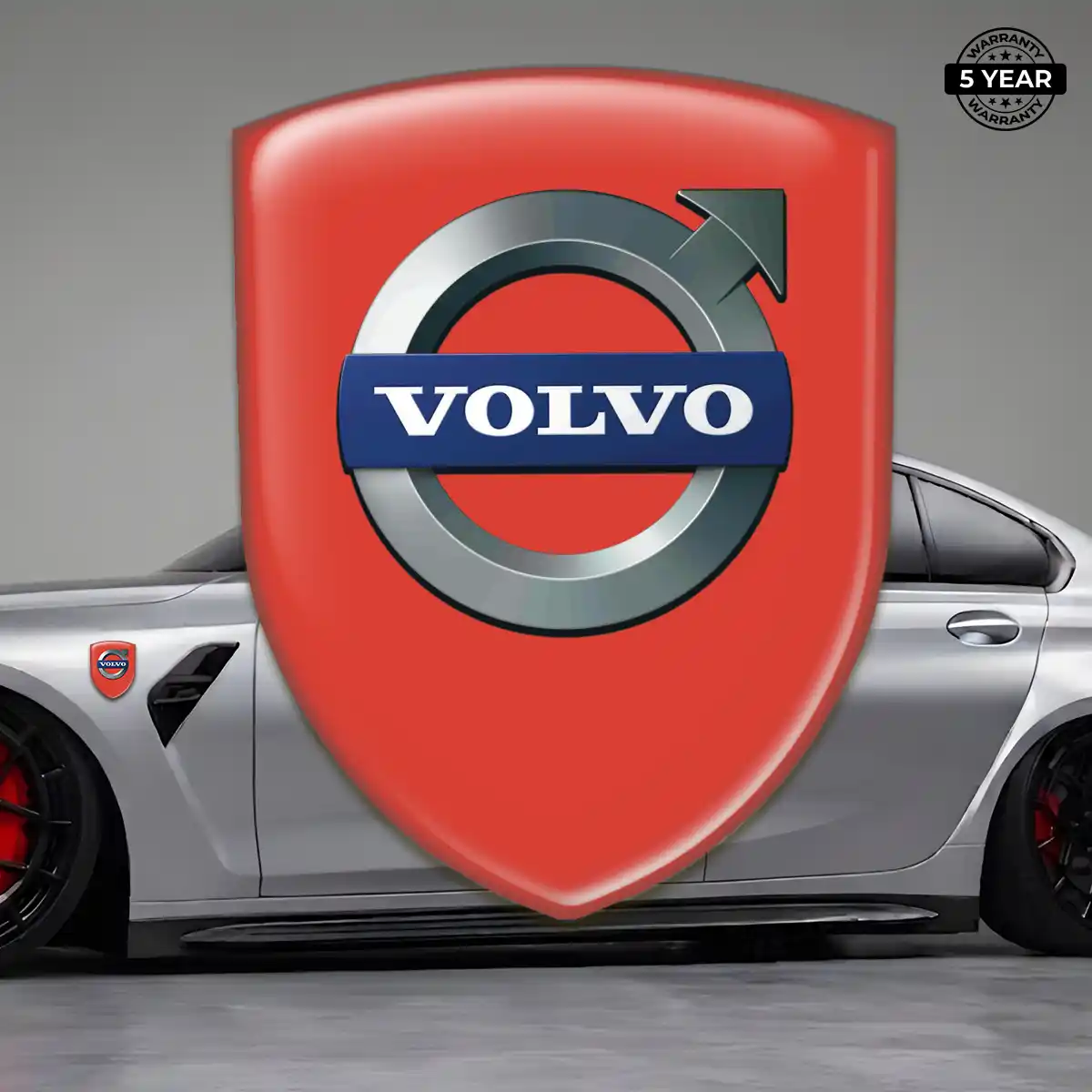 Volvo Emblem Shield Elite Finish