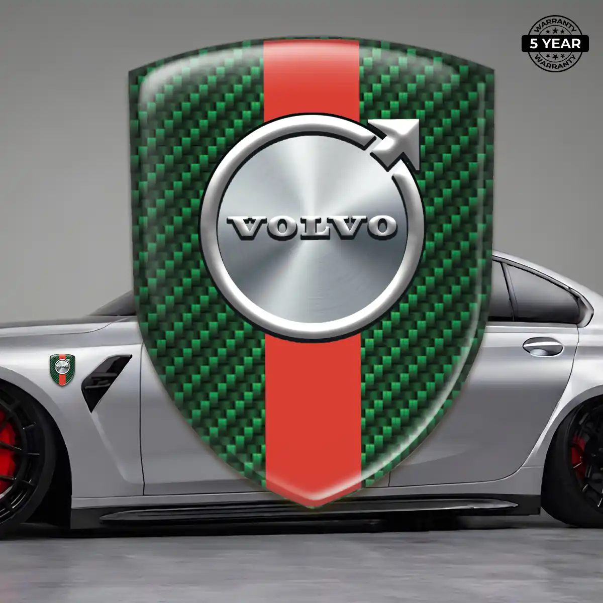 Volvo Emblem Shield Exterior Luxe