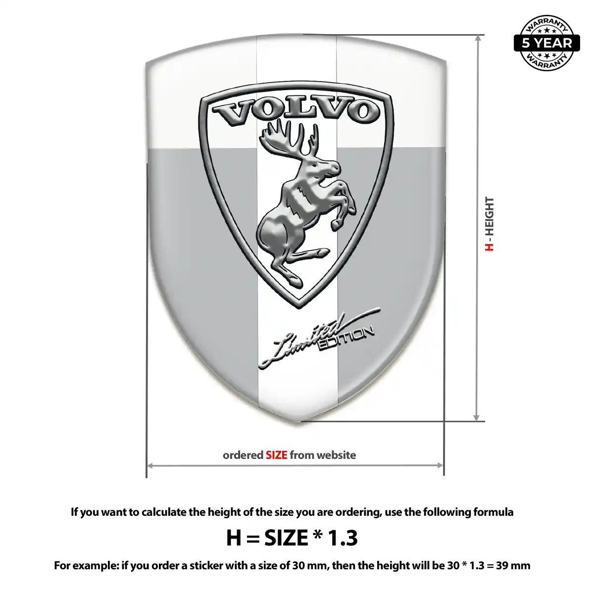 Volvo Emblem Shield Interior Elegance