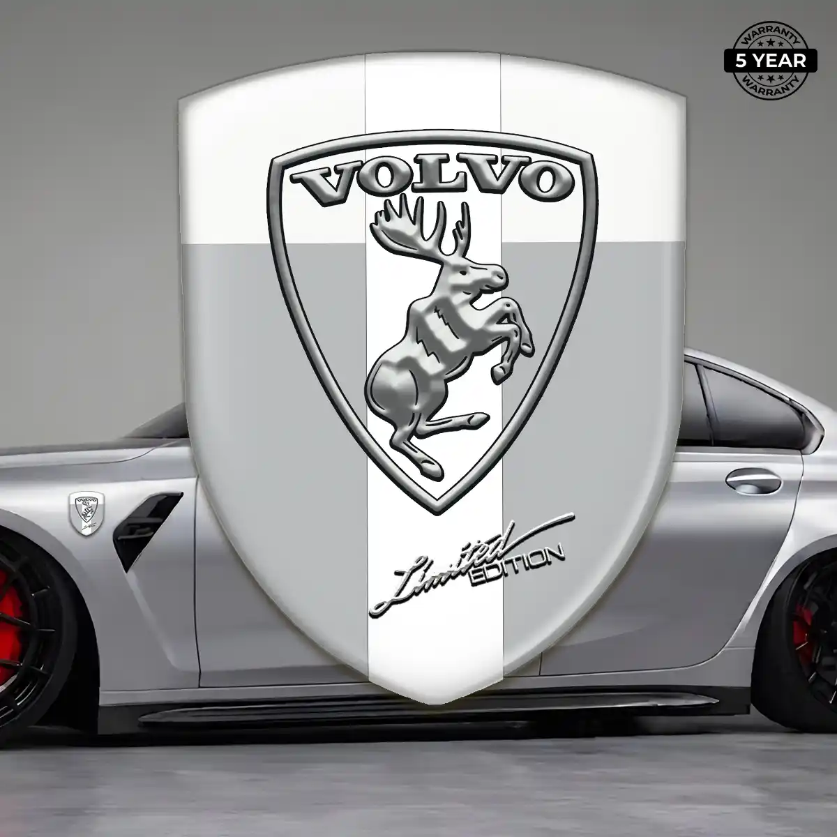 Volvo Emblem Shield Interior Elegance