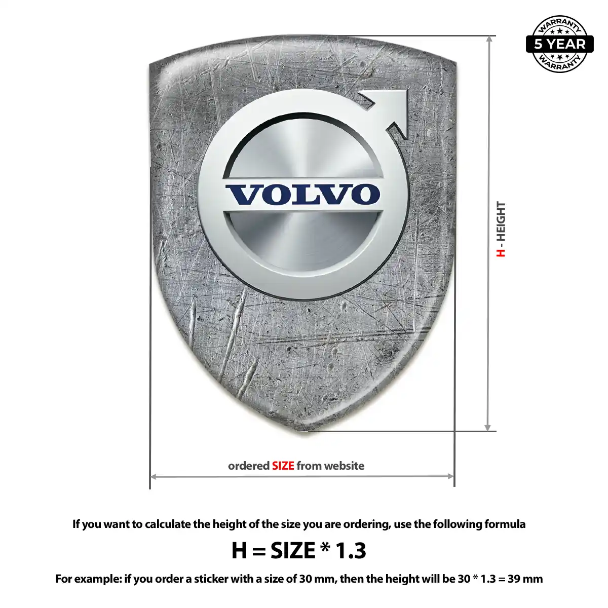 Volvo Emblem Shield Interior Luxe