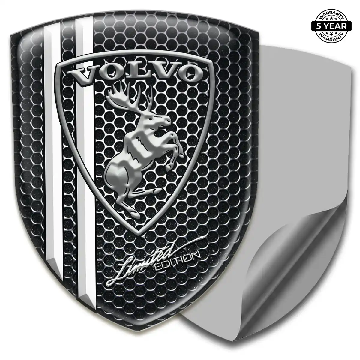 Volvo Emblem Shield Outer Style