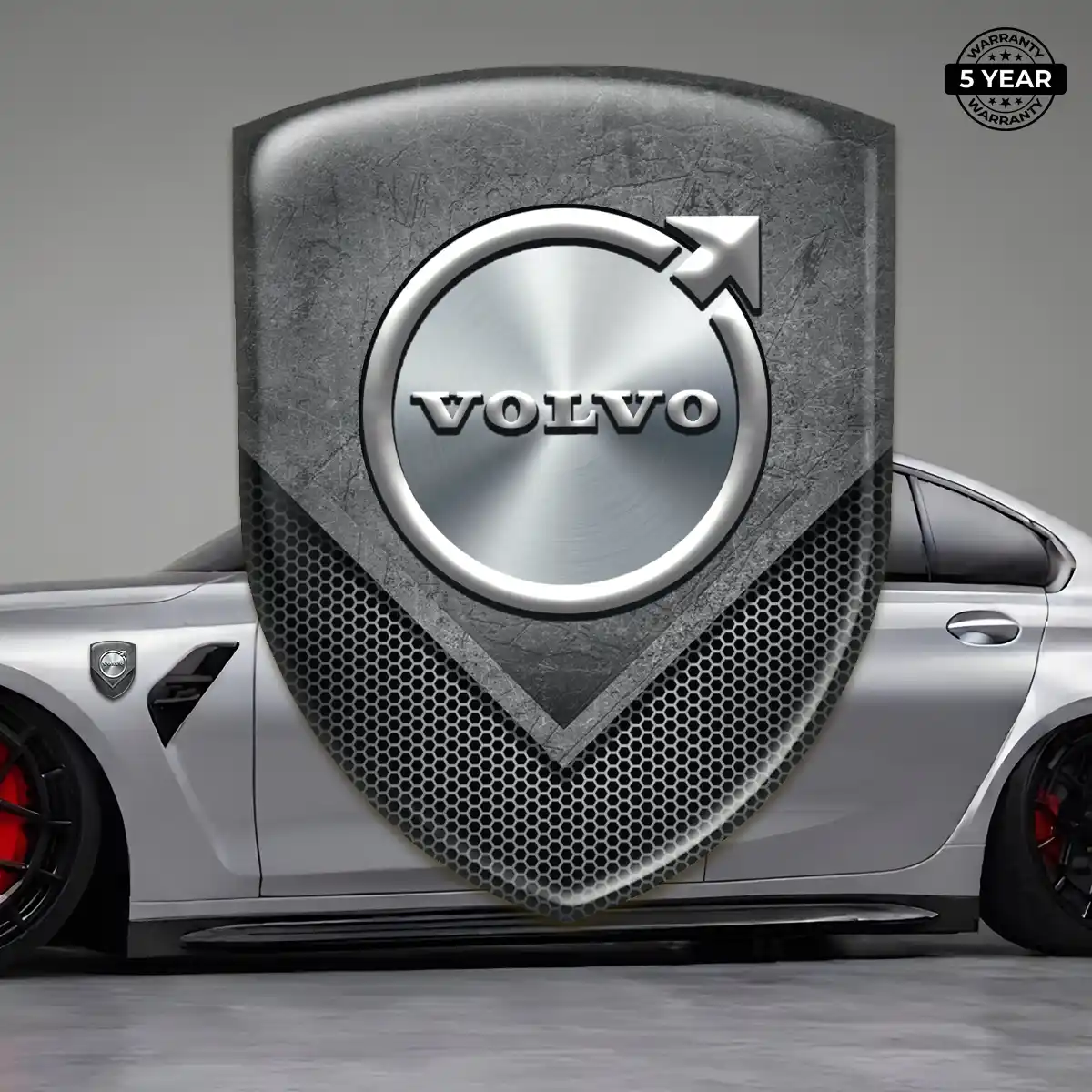 Volvo Emblem Shield Premium Dome