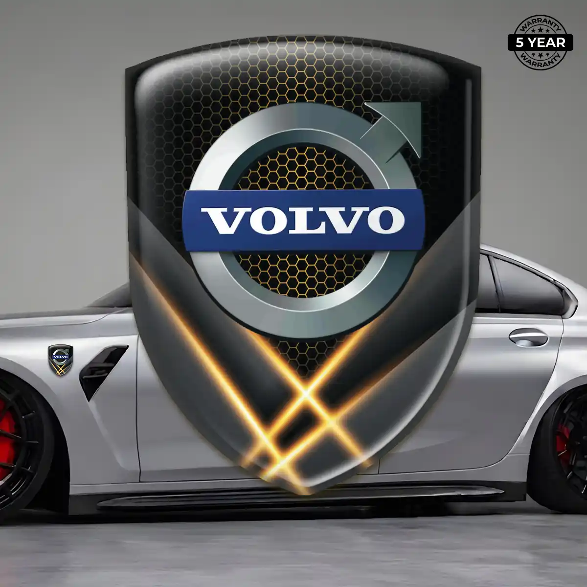 Volvo Emblem Shield Prime Quality