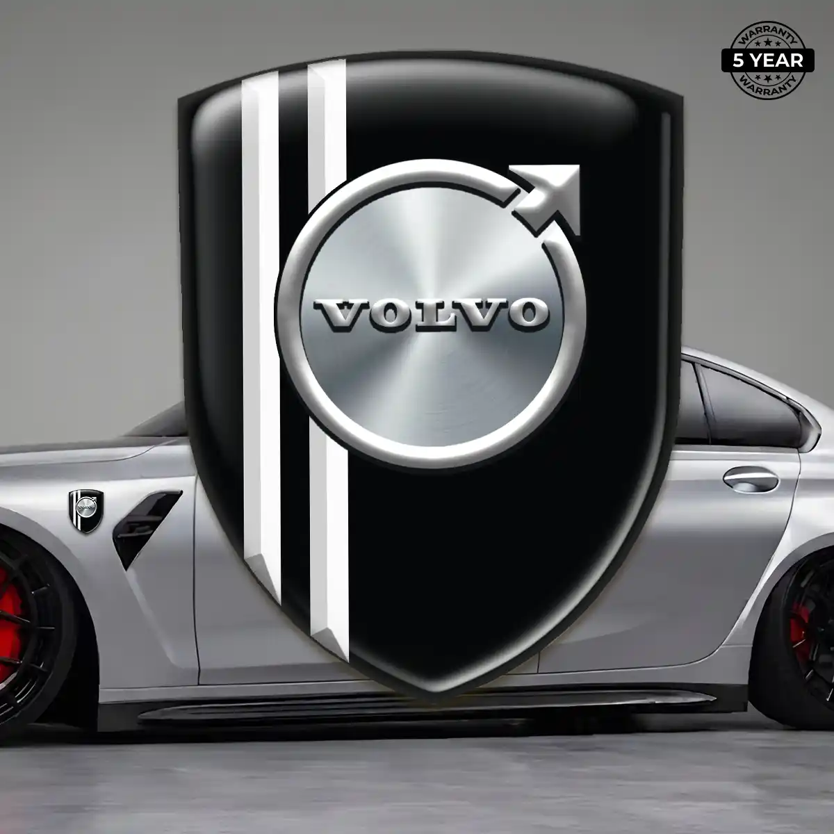 Volvo Emblem Shield Signature Grade
