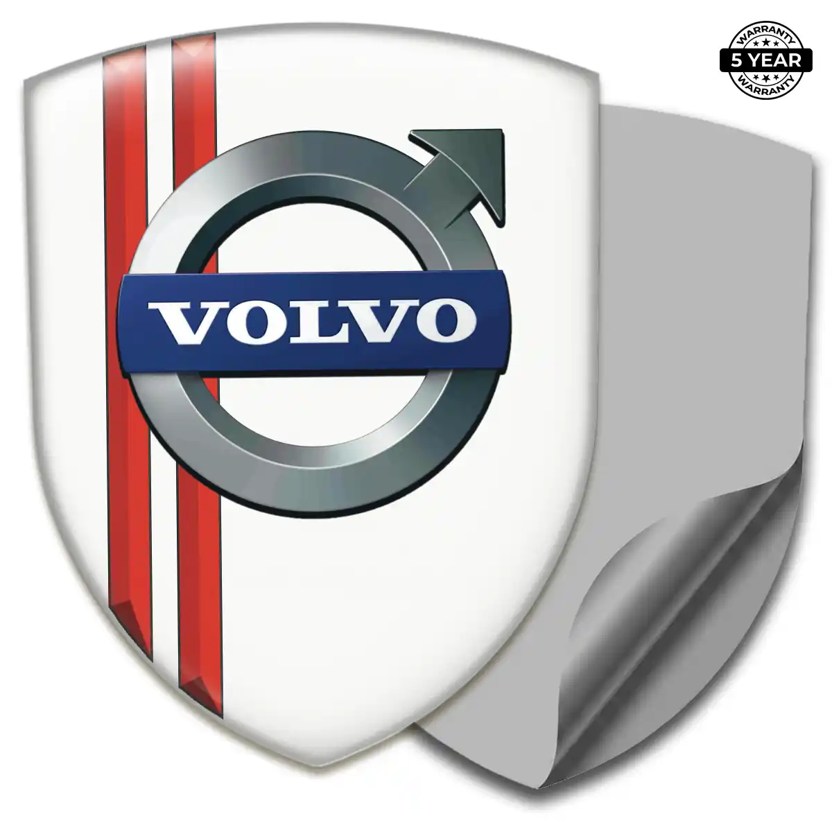 Volvo Emblem Shield Sleek Style