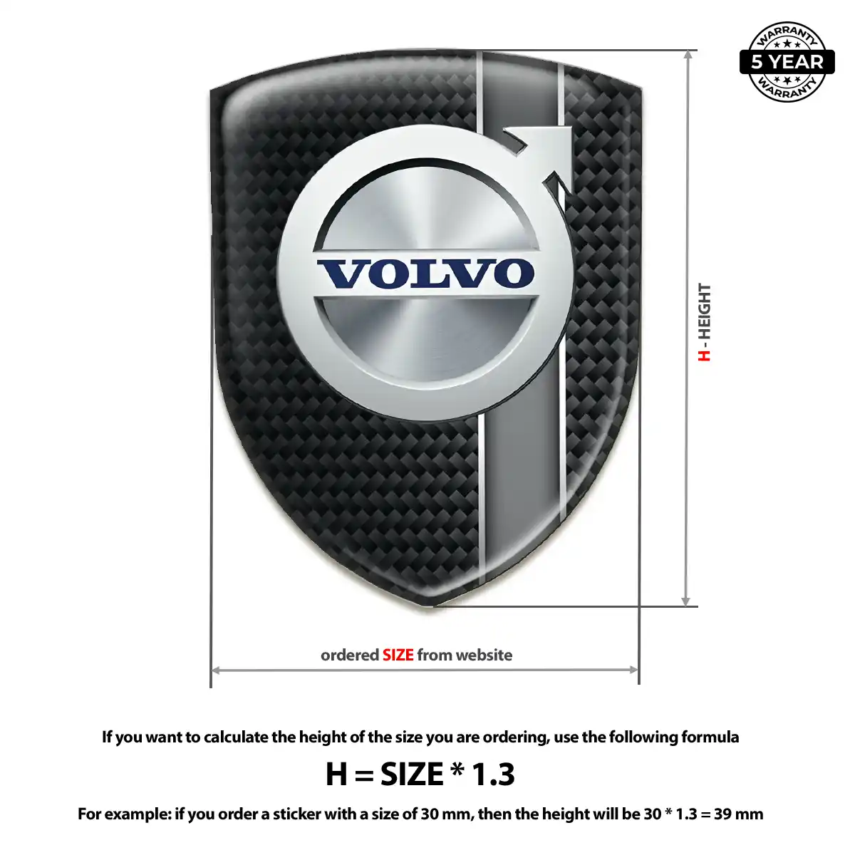 Volvo Emblem Signature Grade