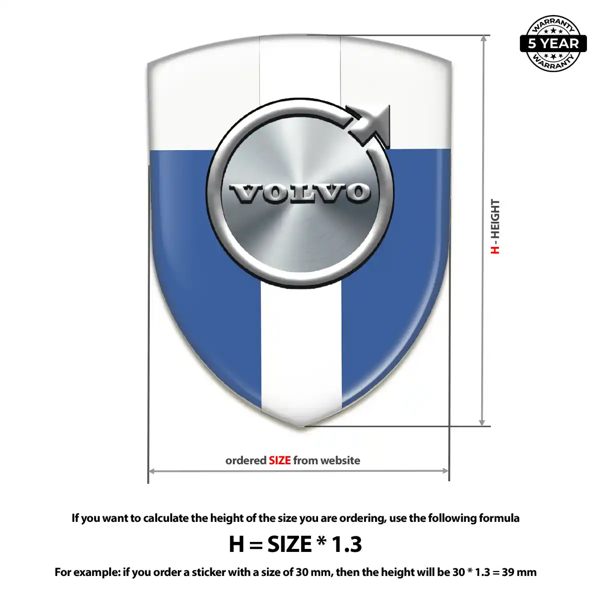 Volvo Emblem Silicone Exterior Luxe