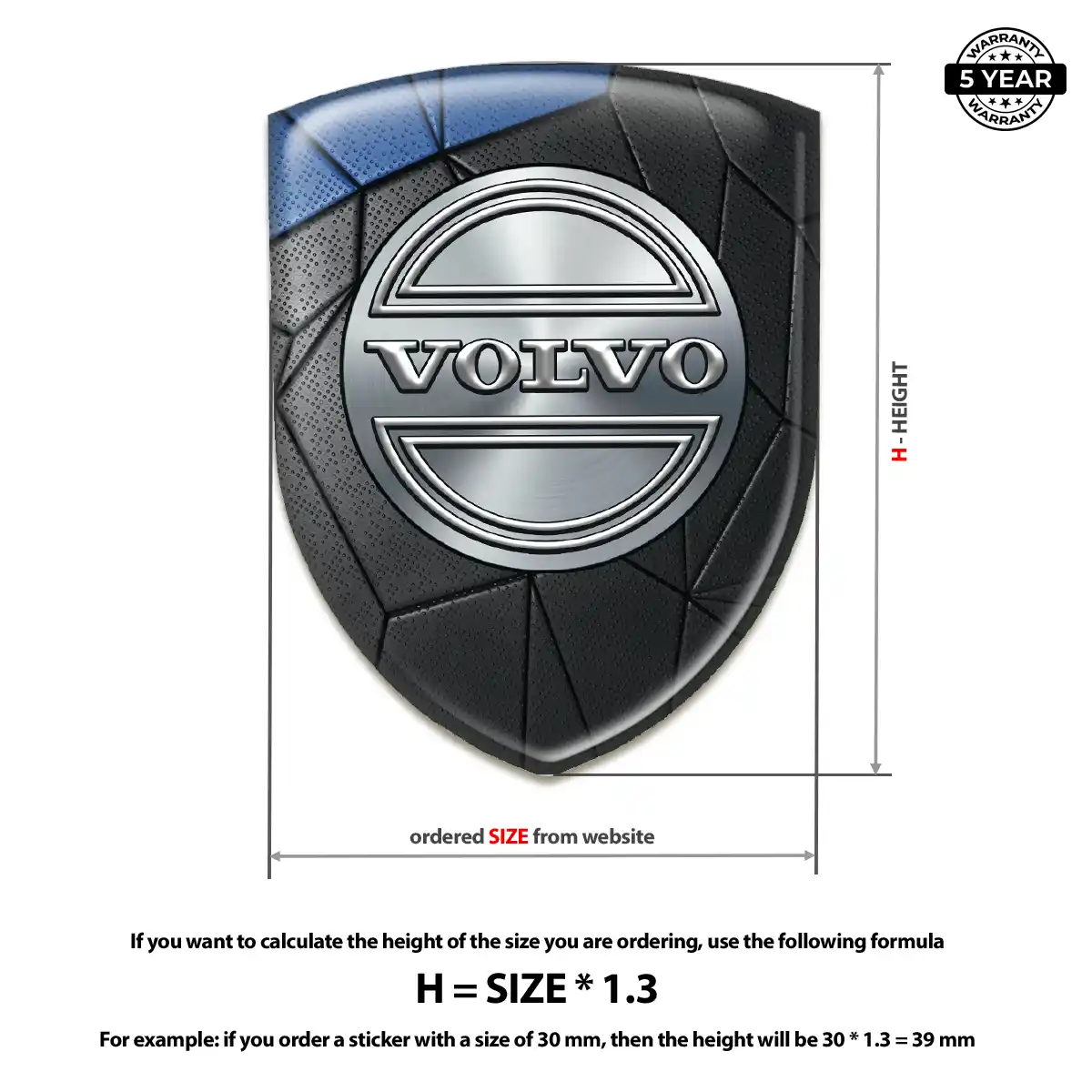 Volvo Emblem Silicone Interior Elegance