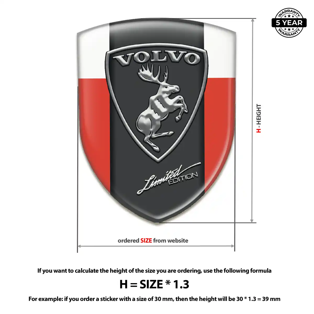 Volvo Emblem Sleek Style