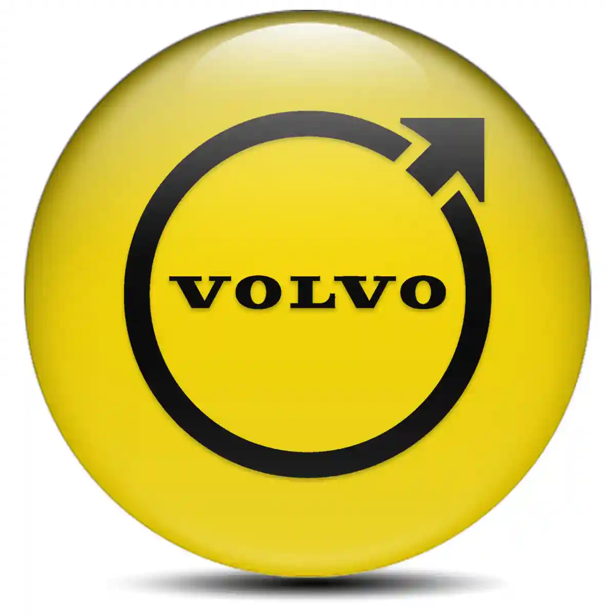 Volvo Emblem Wheel Center Caps Elite Finish