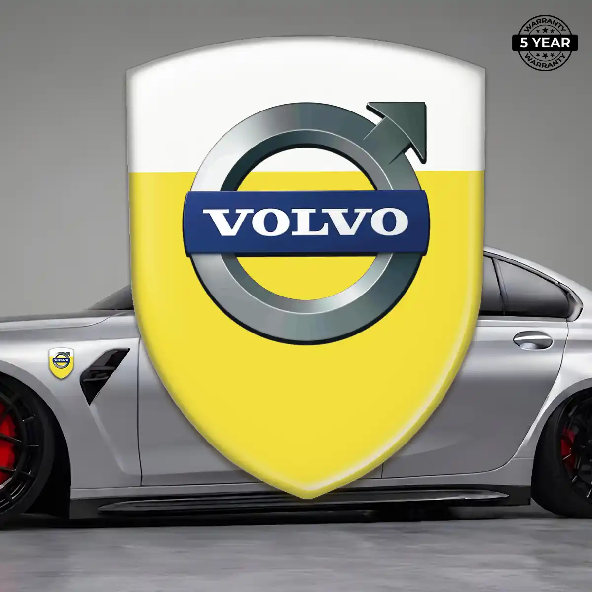 Volvo Epoxy Domed Sticker Deluxe Edition