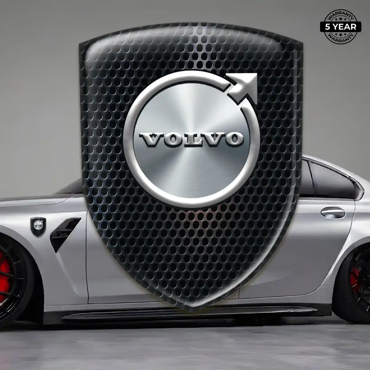 Volvo Epoxy Domed Sticker Elite Finish