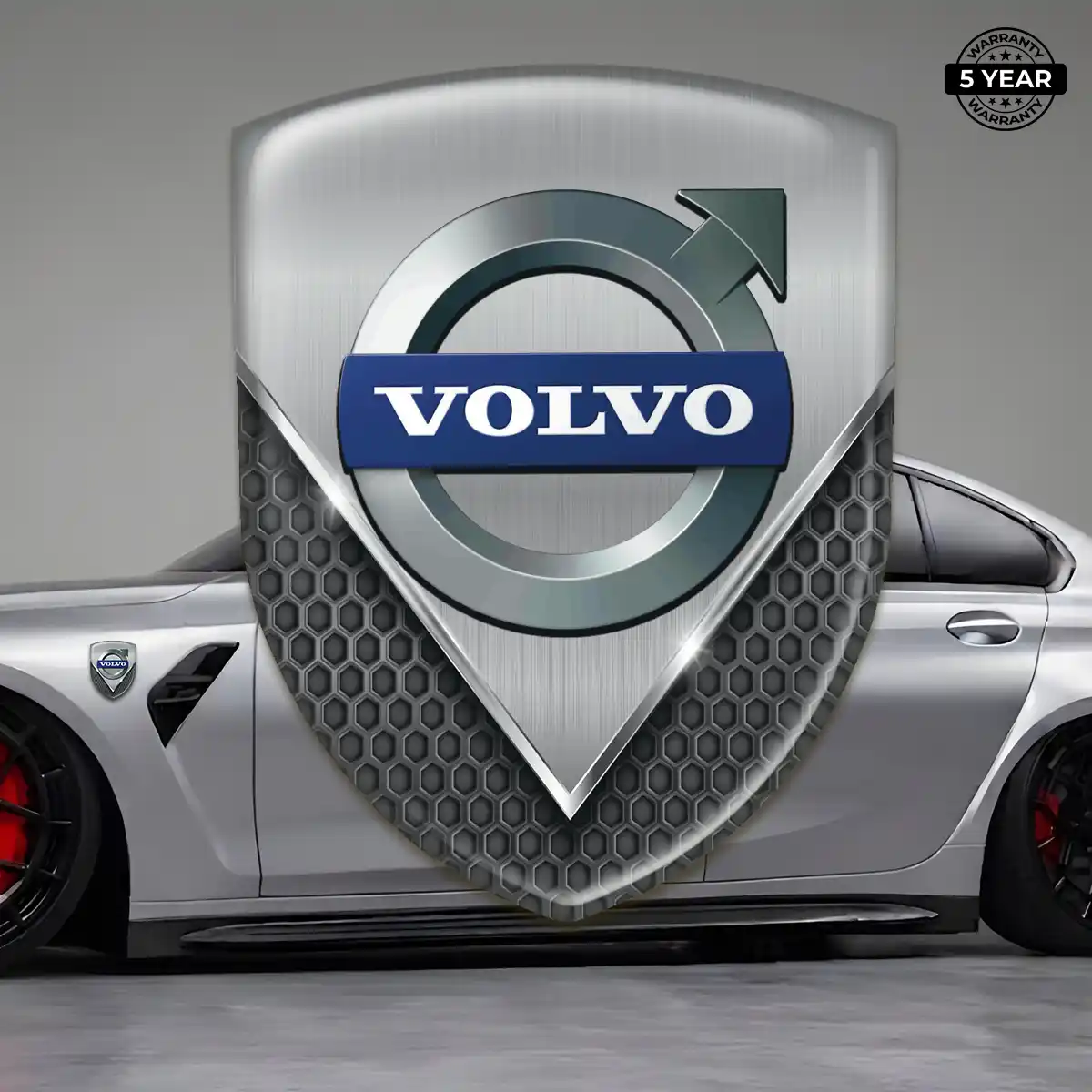 Volvo Epoxy Domed Sticker Interior Luxe