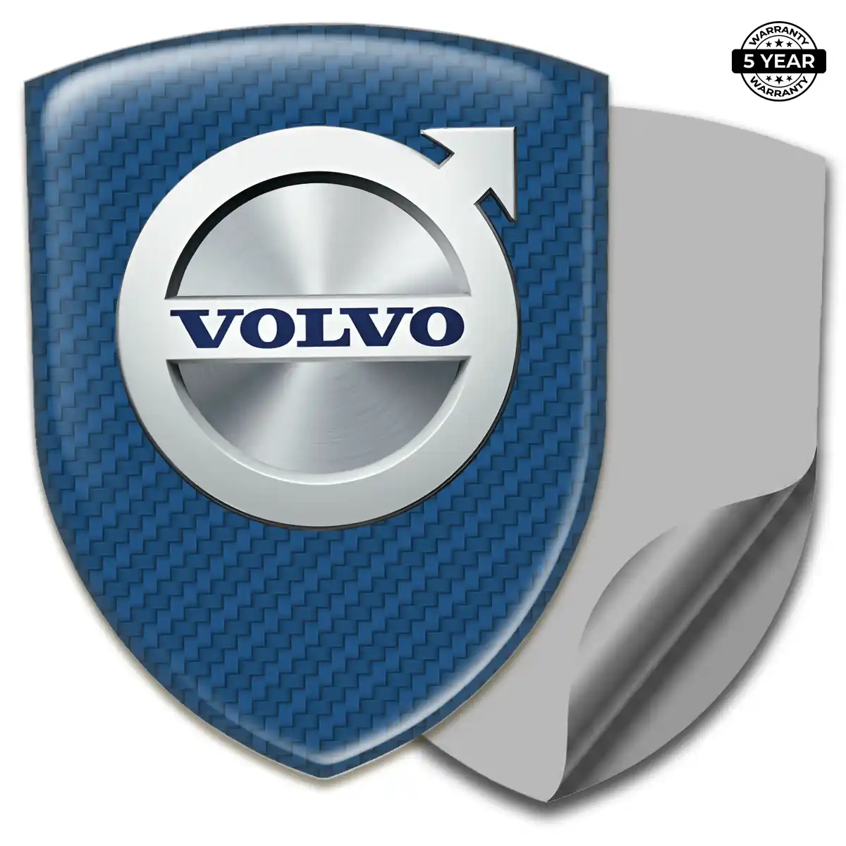 Volvo Epoxy Domed Sticker Noble Edition