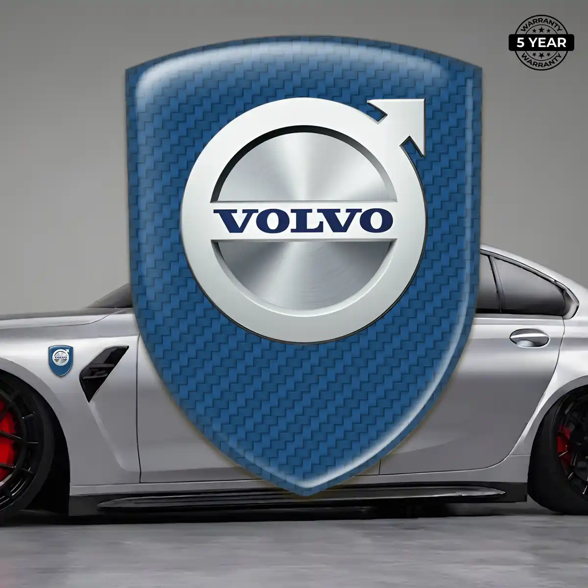 Volvo Epoxy Domed Sticker Noble Edition