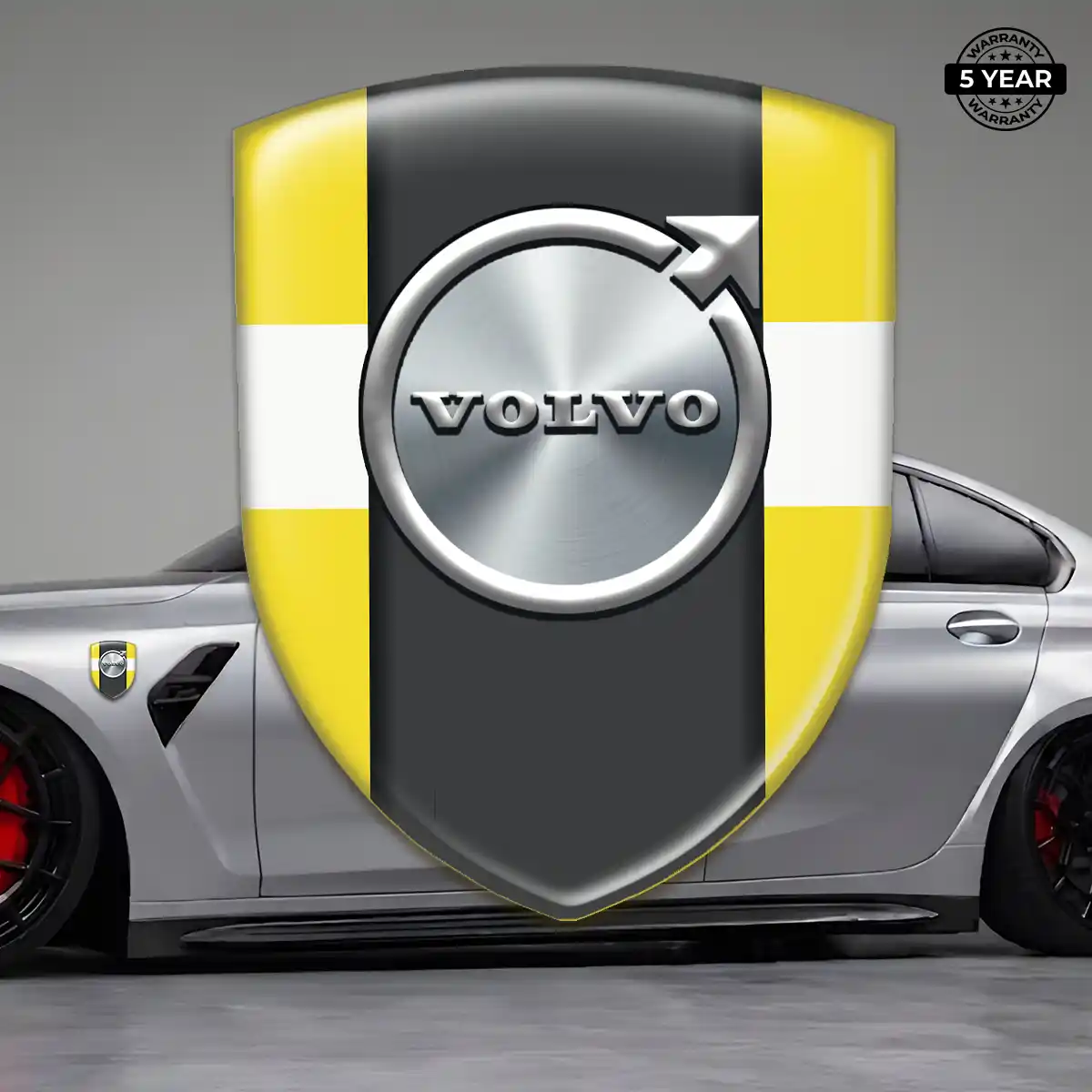 Volvo Epoxy Domed Sticker Outer Style