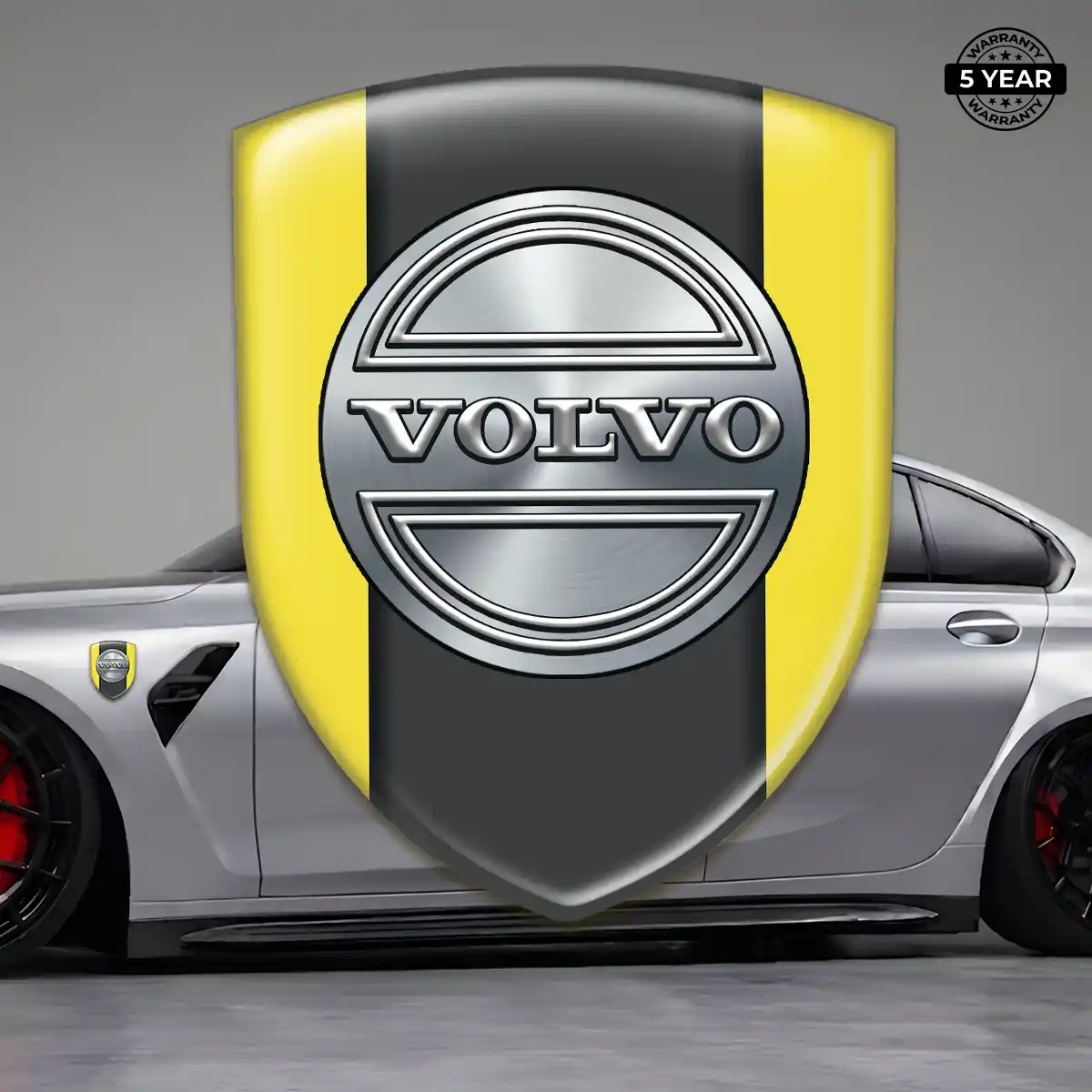 Volvo Epoxy Domed Sticker Prime Quality