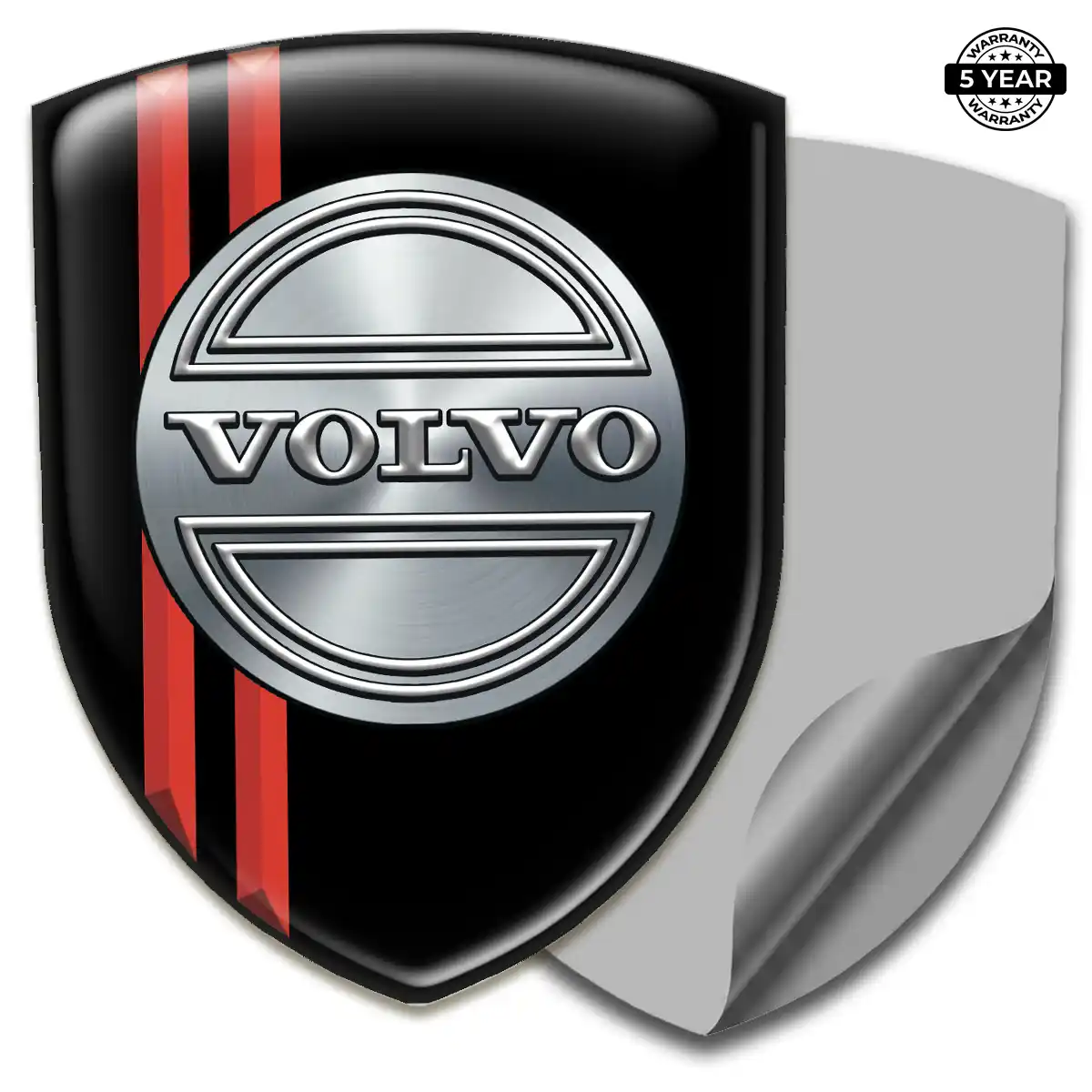 Volvo Epoxy Domed Sticker Signature Grade