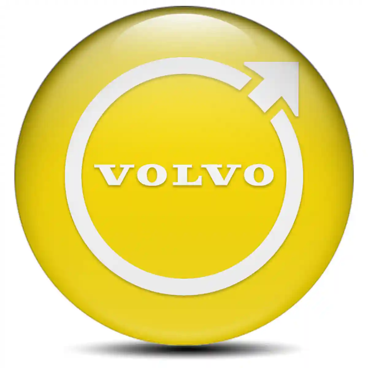 Volvo Epoxy Sticker Refined Design