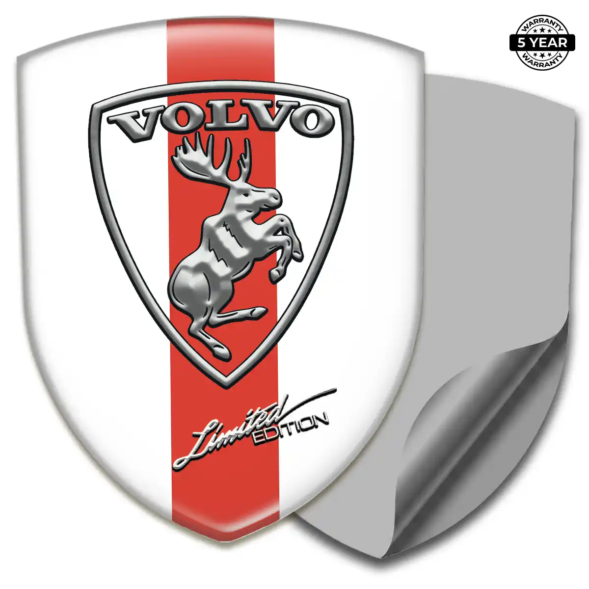 Volvo Gel Badge Sticker Deluxe Edition