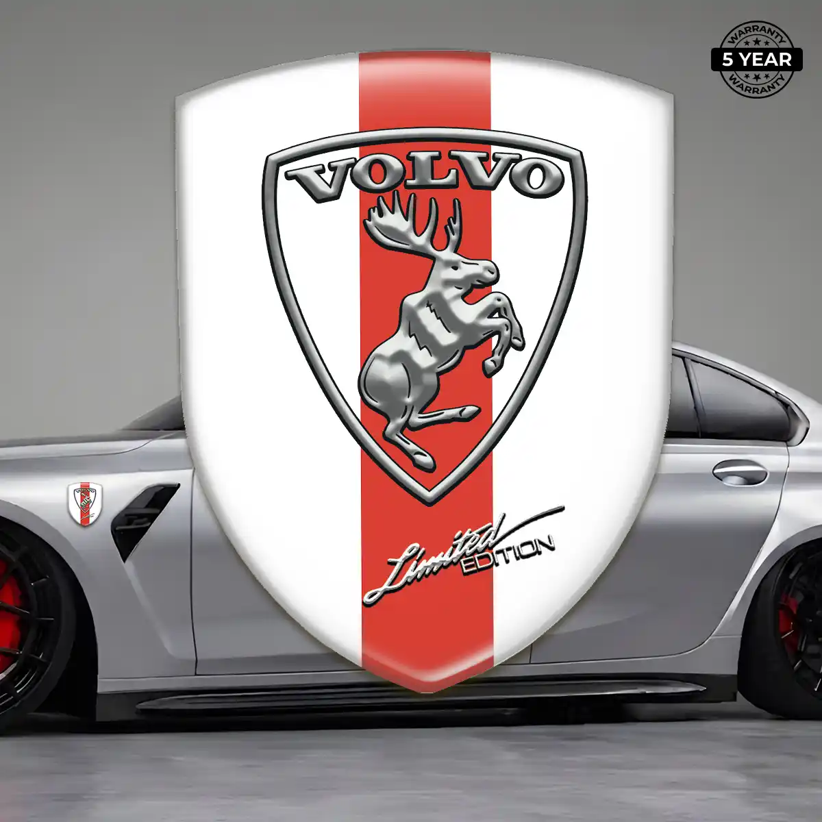 Volvo Gel Badge Sticker Deluxe Edition