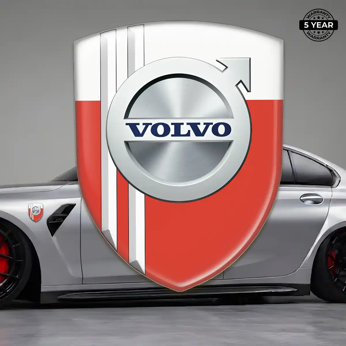 Volvo Gel Badge Sticker Noble Edition