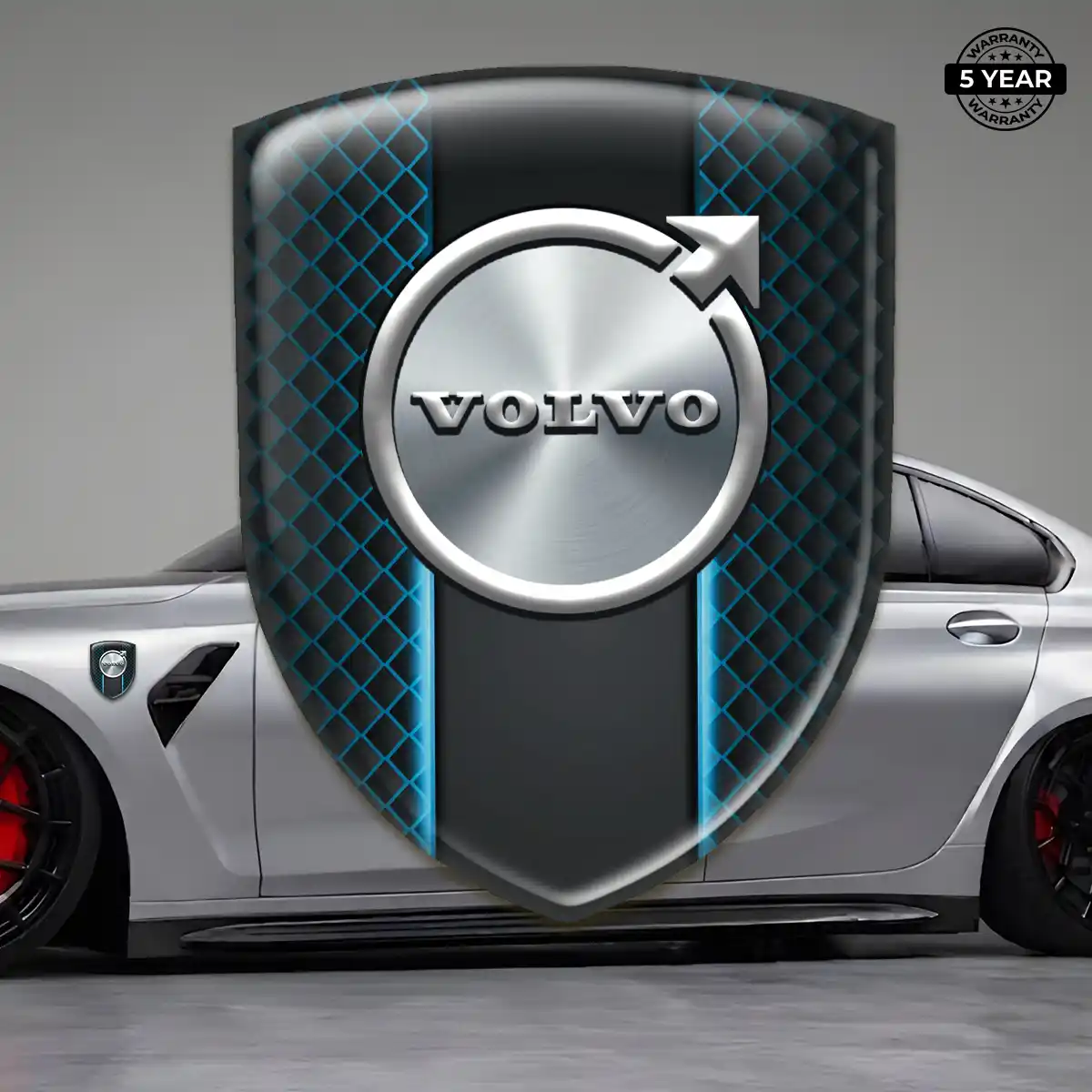 Volvo Gel Badge Sticker Opulent Line