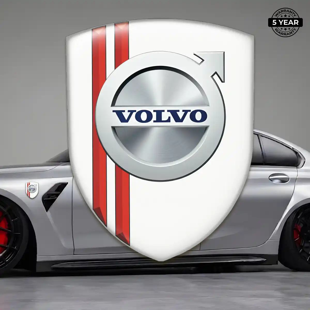 Volvo Gel Badge Sticker Signature Grade