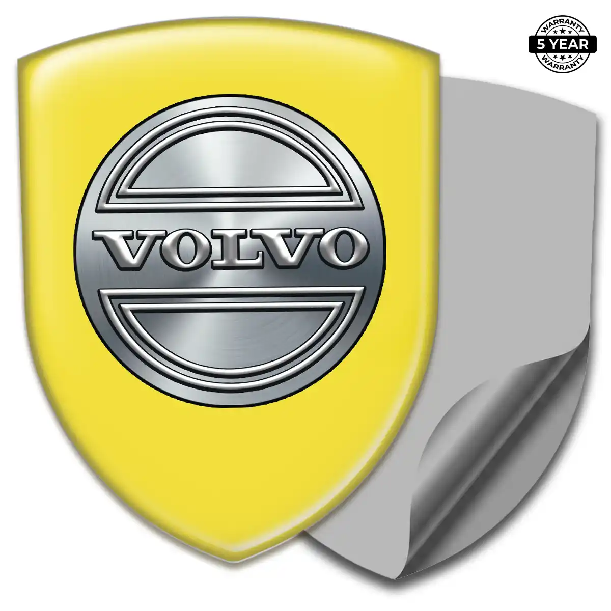 Volvo Gel Badge Sticker Superior Craft