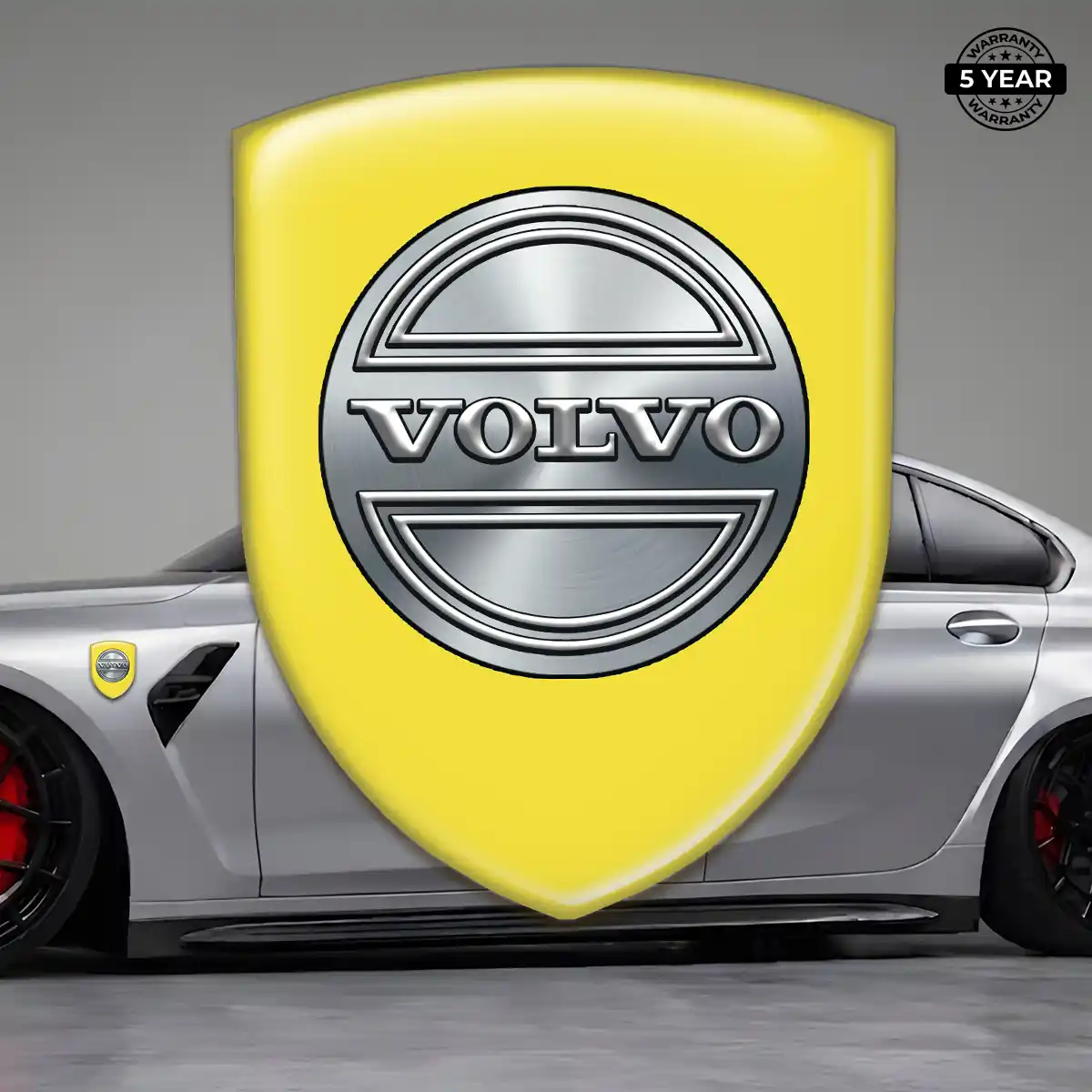 Volvo Gel Badge Sticker Superior Craft