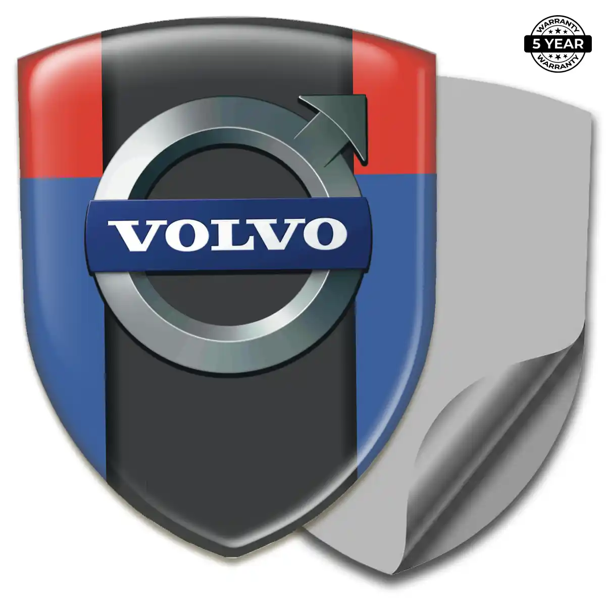 Volvo Gel Emblem Sticker Cabin Style