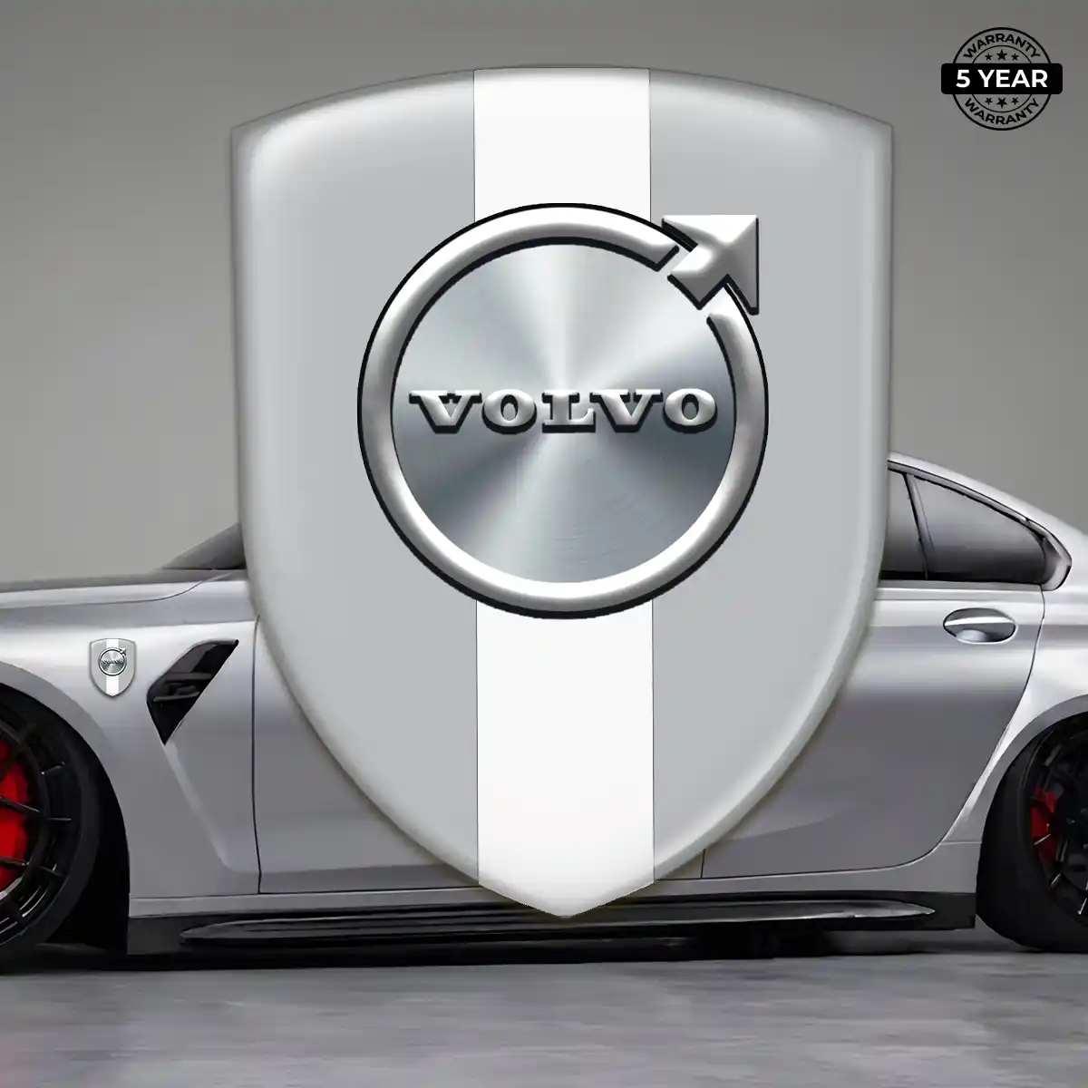 Volvo Gel Emblem Sticker Deluxe Edition