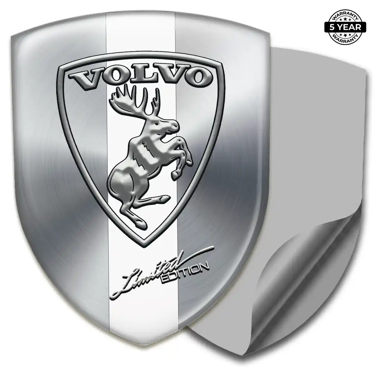 Volvo Gel Emblem Sticker Elite Edition