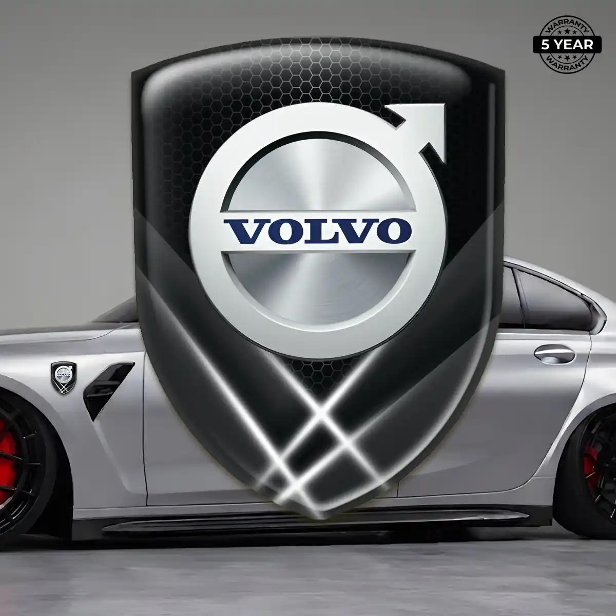 Volvo Gel Emblem Sticker Noble Edition