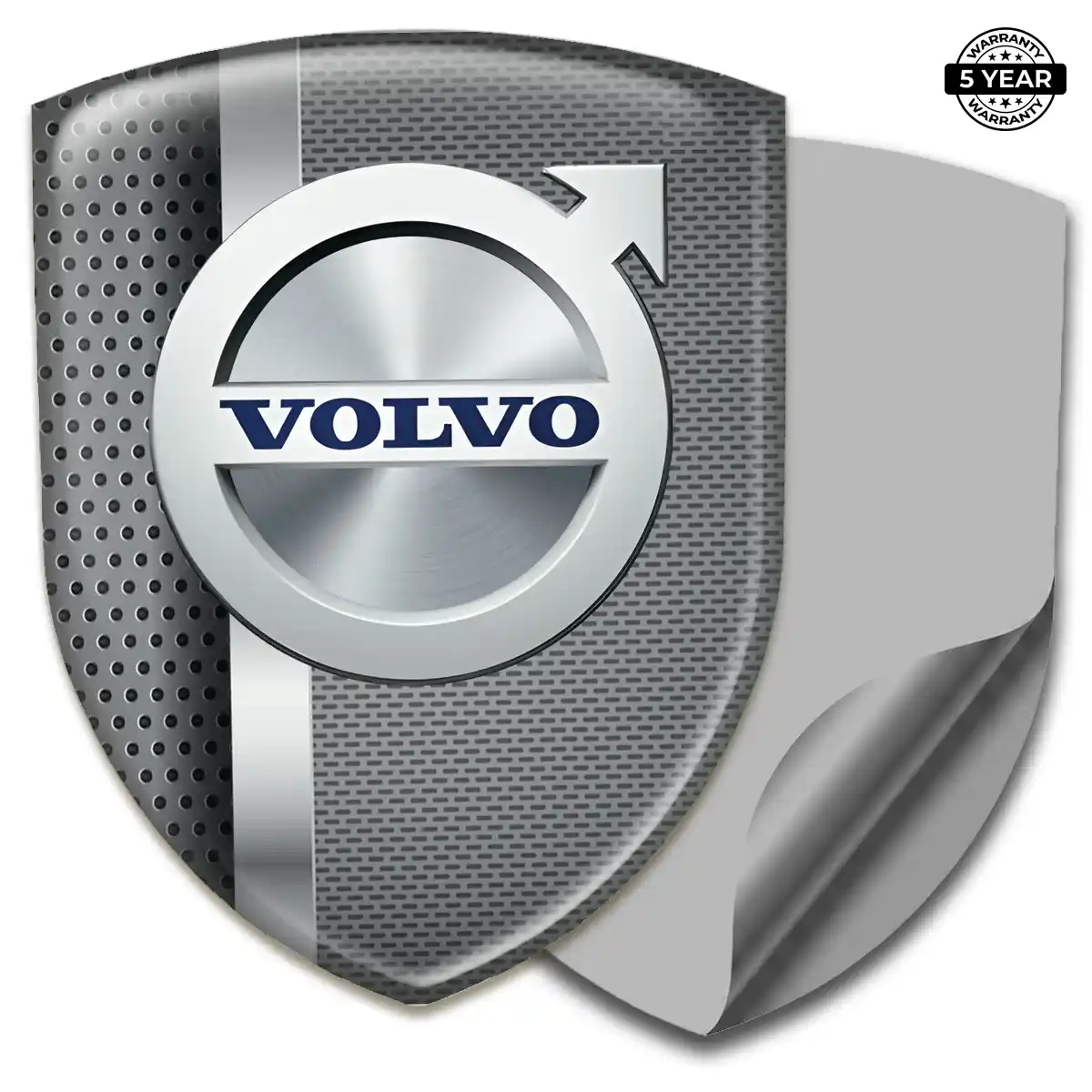 Volvo Gel Emblem Sticker Resin Elite