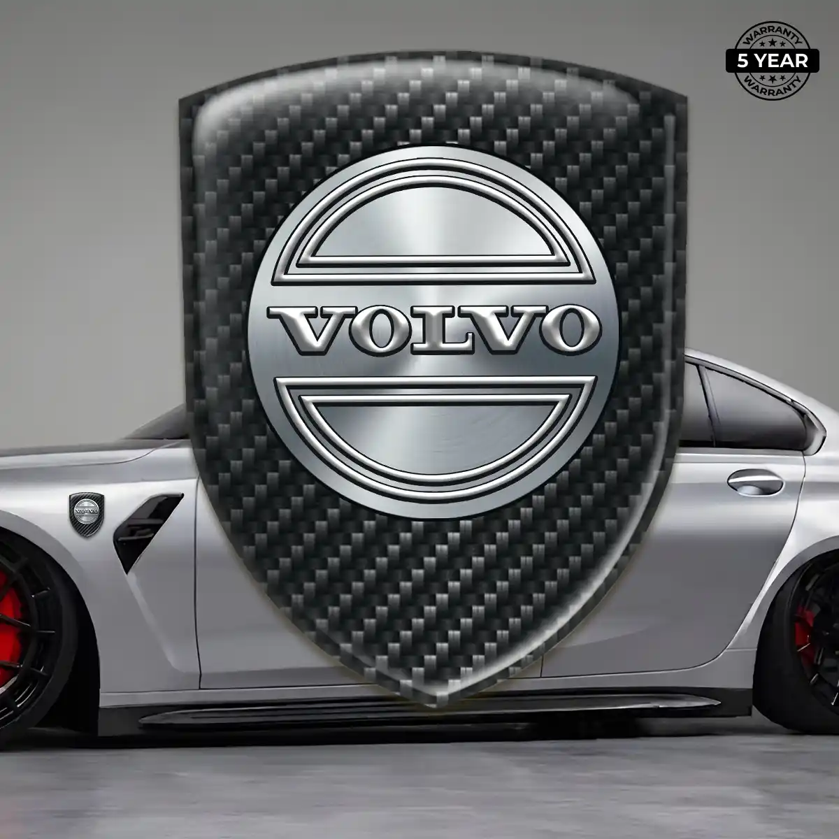 Volvo Gel Emblem Sticker Signature Grade